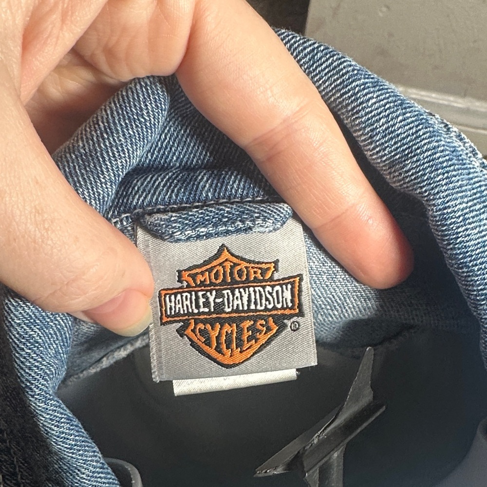 Harley-Davidson Kids Classic Blue Jean Jacket - Picture 5 of 6